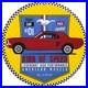 Vintage Ford Mustang Porcelain Sign Gas Automobile Service Motor Co Tucks Dealer