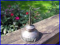 Vintage Ford script 1900s early antique tool kit Oil can auto promo oiler part