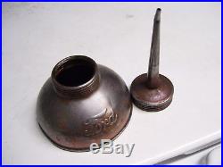 Vintage Ford script antique Oil can oiler tool kit automobile part model t a old