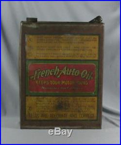 Vintage French Auto Oil Can