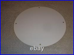 Vintage Frontier Gasoline Wainoco Oil Cowboy+ Horse 11 3/4 Porcelain Metal Sign