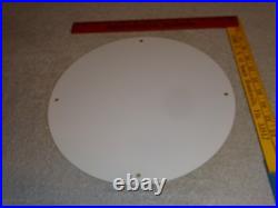 Vintage Frontier Gasoline Wainoco Oil Cowboy+ Horse 11 3/4 Porcelain Metal Sign