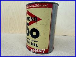 Vintage Full Nos Diamond 760 1-quart Motor Oil Can 30¢ Pricer Outstanding