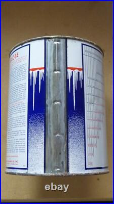 Vintage GLOBE One Gallon Permanent Anti-Freeze Advertising Oil Can Garage Sign Vintage GLOBE One Gallon Permanent Anti-Freeze Advertising Oil Can Garage Sign