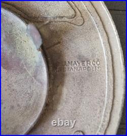 Vintage GULF Oil Advertising Hanger/ Station Sign Insert c1928-36 Mayer Co. Indy