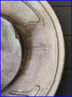 Vintage GULF Oil Advertising Hanger/ Station Sign Insert c1928-36 Mayer Co. Indy