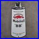 Vintage Gargoyle Mobiloil Bb Old Us Gasoline Oil Gas Pump Enamel Porcelain Sign