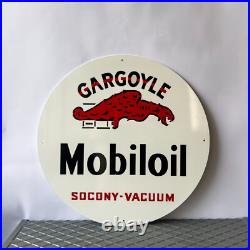 Vintage Gargoyle Mobiloil Sign Socony Vacuum Oil 19.7 (50cm) Vintage Gargoyle Mobiloil Sign Socony Vacuum Oil 19.7 (50cm)