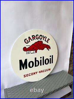 Vintage Gargoyle Mobiloil Sign Socony Vacuum Oil 19.7 (50cm) Vintage Gargoyle Mobiloil Sign Socony Vacuum Oil 19.7 (50cm)