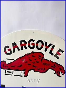 Vintage Gargoyle Mobiloil Sign Socony Vacuum Oil 19.7 (50cm) Vintage Gargoyle Mobiloil Sign Socony Vacuum Oil 19.7 (50cm)