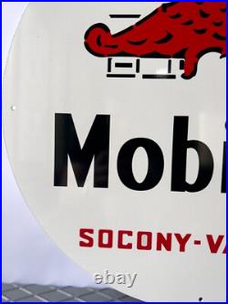 Vintage Gargoyle Mobiloil Sign Socony Vacuum Oil 19.7 (50cm) Vintage Gargoyle Mobiloil Sign Socony Vacuum Oil 19.7 (50cm)