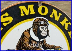 Vintage Gas Monkey Garage Sign General Motorcycle Dealership Gas Oil Ford