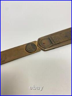 Vintage Gates Rubber Co Vulco V-Belt Advertising Gas & Oil Letter Opener