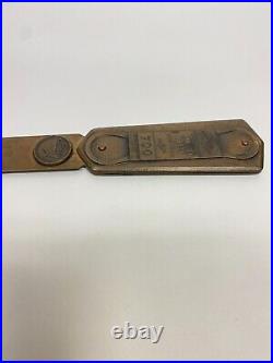 Vintage Gates Rubber Co Vulco V-Belt Advertising Gas & Oil Letter Opener