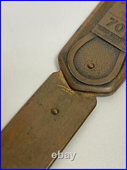 Vintage Gates Rubber Co Vulco V-Belt Advertising Gas & Oil Letter Opener