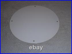 Vintage Gilmore Oil Company Lion Growling 11 3/4 Porcelain Metal Gasoline Sign