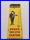 Vintage Glass Thermometer BARDAHL OIL No porcelain 40'S-50'S era