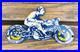 Vintage Good Year Tires Sales & Service Motorcycle Porcelain Gasoline Gas Sign