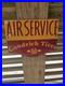 Vintage Goodrich Tires Air Service Porcelain Sign Car Gas Truck Motorcycle 10×8