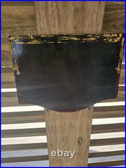 Vintage Goodrich Tires Air Service Porcelain Sign Car Gas Truck Motorcycle 10×8