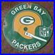 Vintage Green Bay NFL Packers Gasoline Oil Gas Pump Enamel Porcelain Sign