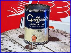 Vintage Gulfpride Gulf 5 quart motor oil can