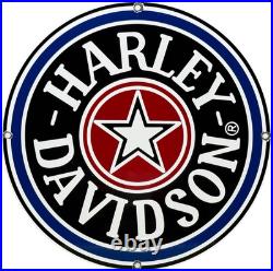 Vintage Harley Davidson Motorcycles Porcelain Dealership Sign Gas Oil Quality Vintage Harley Davidson Motorcycles Porcelain Dealership Sign Gas Oil Quality
