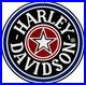 Vintage Harley Davidson Motorcycles Porcelain Dealership Sign Gas Oil Quality