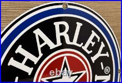 Vintage Harley Davidson Motorcycles Porcelain Dealership Sign Gas Oil Quality Vintage Harley Davidson Motorcycles Porcelain Dealership Sign Gas Oil Quality