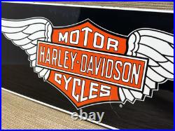Vintage Harley Davidson Motorcycles Porcelain Dealership Sign Gas Oil Quality Vintage Harley Davidson Motorcycles Porcelain Dealership Sign Gas Oil Quality