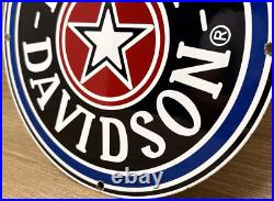 Vintage Harley Davidson Motorcycles Porcelain Dealership Sign Gas Oil Quality Vintage Harley Davidson Motorcycles Porcelain Dealership Sign Gas Oil Quality