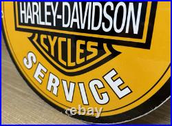 Vintage Harley Davidson Motorcycles Porcelain Dealership Sign Gas Oil Quality Vintage Harley Davidson Motorcycles Porcelain Dealership Sign Gas Oil Quality