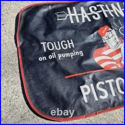 Vintage Hastings Piston Rings Fender Cover Automotive Oil Gas Advertising Retro