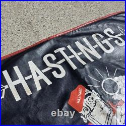 Vintage Hastings Piston Rings Fender Cover Automotive Oil Gas Advertising Retro