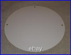 Vintage Hi-speed Ethyl Gas 11 3/4 Porcelain Metal High Speed Gasoline Oil Sign