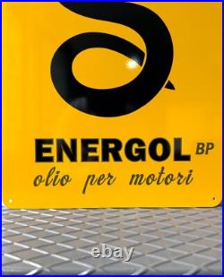 Vintage High Quality AGIP Energol BP Sign -XXL 24x16(60x40 cm) Vintage High Quality AGIP Energol BP Sign -XXL 24x16(60x40 cm)
