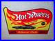 Vintage Hot Wheels Mattel Authorized Dealer 12 Metal Die-cast Car Gas Oil Sign