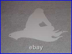 Vintage Hot Wheels Woman? 12 Metal? Race Car Gasoline Oil Advertising Sign