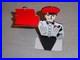 Vintage Hurst 4 5 Speed Shifter Salesman 1' Metal Gasoline Oil Card Holder Sign