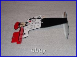 Vintage Hurst 4 5 Speed Shifter Salesman 1' Metal Gasoline Oil Card Holder Sign