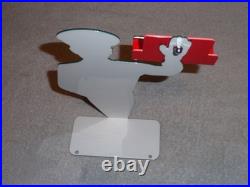 Vintage Hurst 4 5 Speed Shifter Salesman 1' Metal Gasoline Oil Card Holder Sign