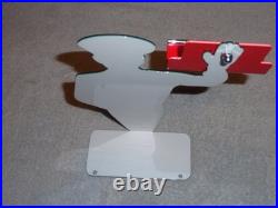 Vintage Hurst 4 5 Speed Shifter Salesman 1' Metal Gasoline Oil Card Holder Sign