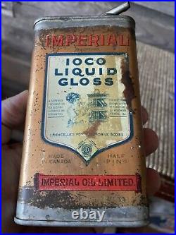 Vintage Imperial Oil Limited Oil Can