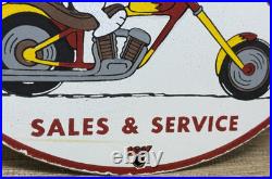 Vintage Indian Motorcycles Porcelain Sign Dealership Motor Bike Harley Gas Oil Vintage Indian Motorcycles Porcelain Sign Dealership Motor Bike Harley Gas Oil