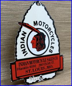 Vintage Indian Motorcycles Porcelain Sign, Dealership, Motor Bike Harley Gas Oil Vintage Indian Motorcycles Porcelain Sign, Dealership, Motor Bike Harley Gas Oil