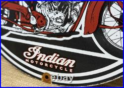 Vintage Indian Motorcycles Porcelain Sign Dealership Motor Bike Harley Gas Oil Vintage Indian Motorcycles Porcelain Sign Dealership Motor Bike Harley Gas Oil