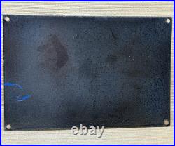 Vintage International Harvester Porcelain Dealership Sign Gas Sales Service Oil