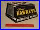 Vintage Iowa Hawkeye Auto Battery Car Truck Lg Batteries Metal Gasoline Oil Sign