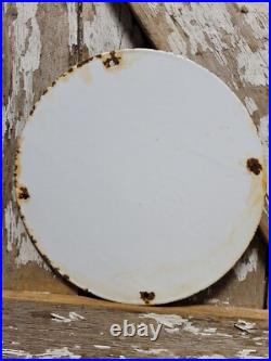 Vintage Johnson Gasolene Porcelain Sign Old Gas Pump Plate Motor Oil Advertising Vintage Johnson Gasolene Porcelain Sign Old Gas Pump Plate Motor Oil Advertising