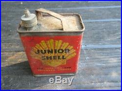 Vintage Junior Shell Miniature Petrol Can Shell Oil